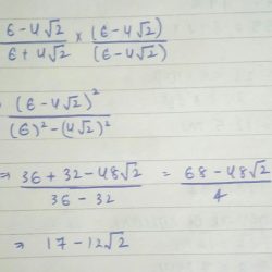 Which expression is equivalent to 4 sqrt 6/3 sqrt 2